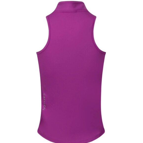 Greyson Sleeveless Vesta Mock Neck Top - Picture 4 of 5